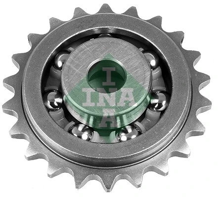 Gear, timing chain deflector